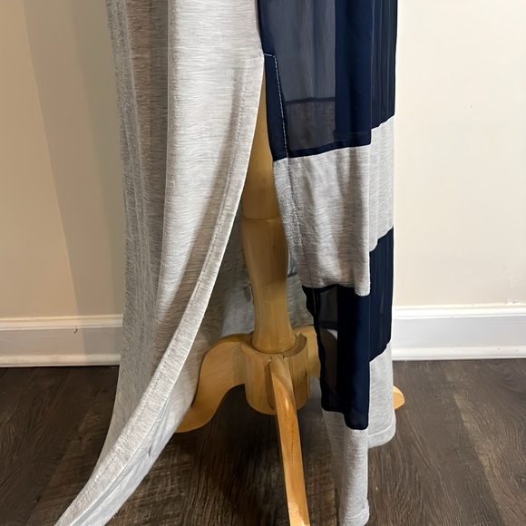 Espresso Jersey Knit Gray Maxi Dress Lightweight & Breathable Women’s XL - Picture 6 of 8